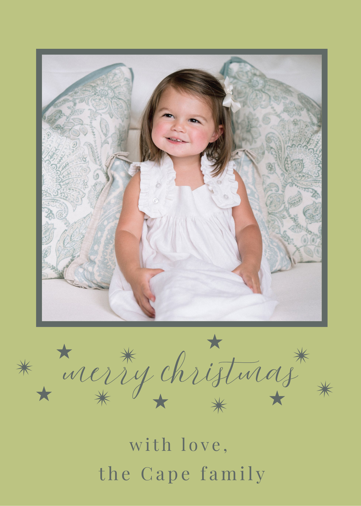 Starry Christmas Card