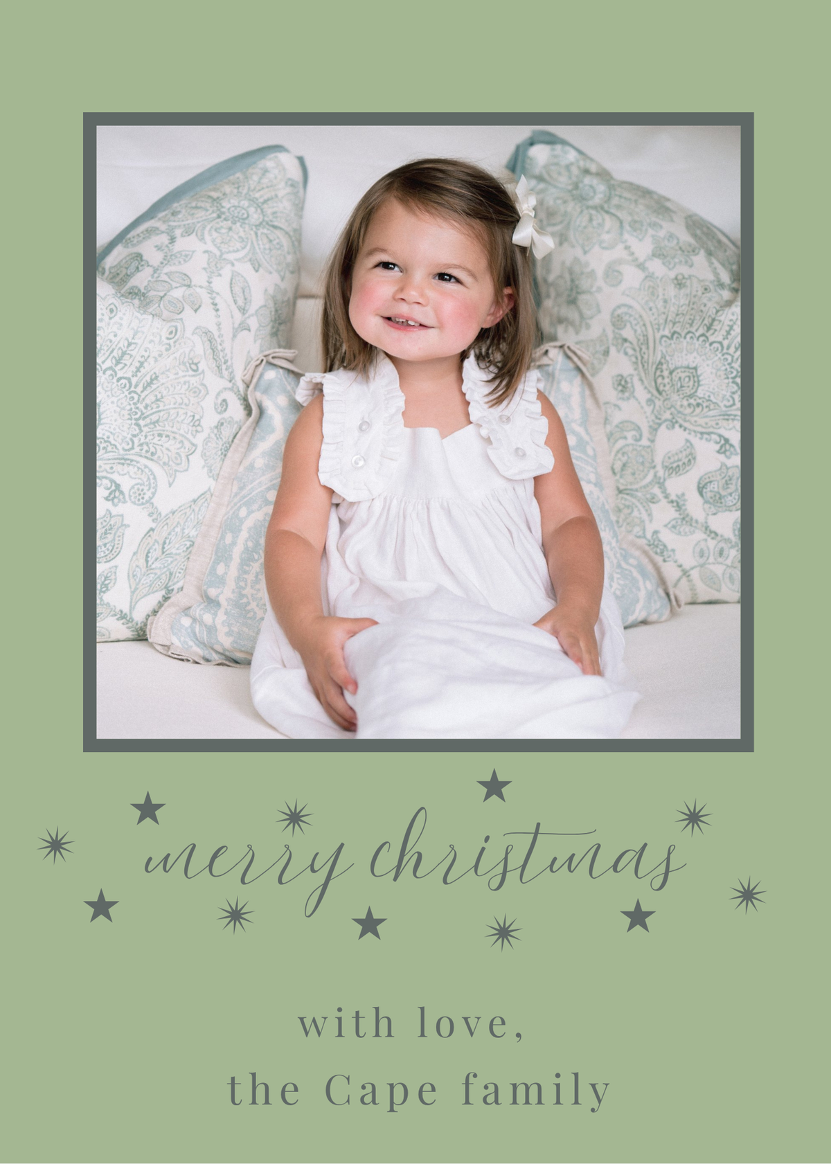 Starry Christmas Card